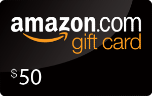 Prize: $50 Amazon Gift Card